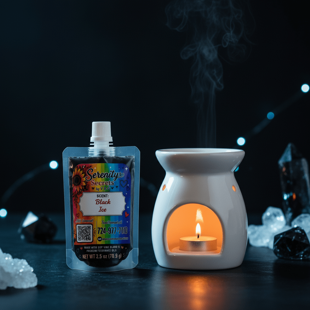 Black Ice Squeeze Wax - Serenity Secrets by V & C