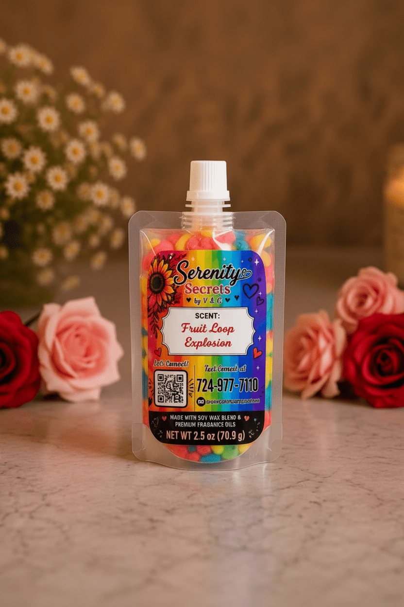 Fruit Loop Explosion Squeeze Wax - Serenity Secrets by V & C