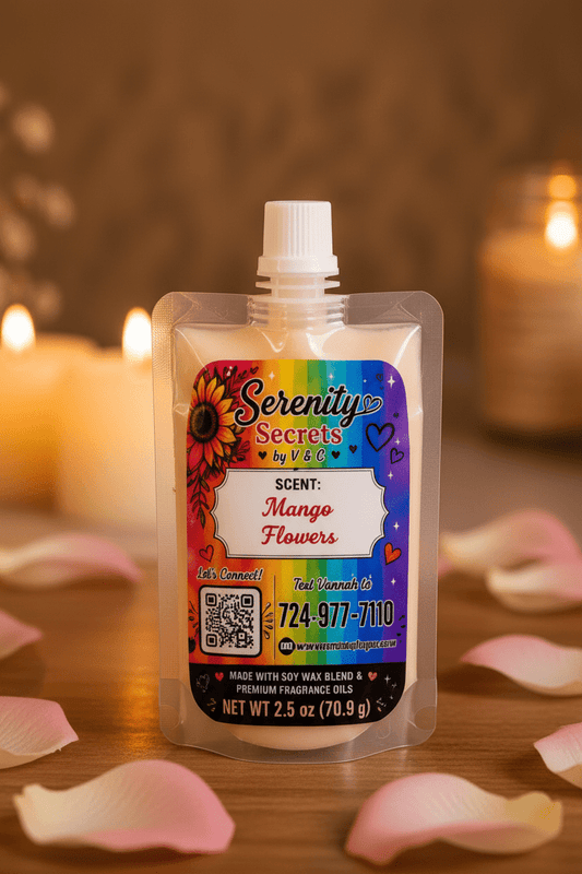 A Toast of Champagne Squeeze Wax - Serenity Secrets by V & C