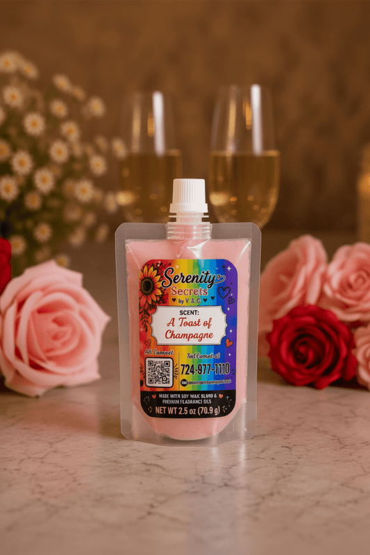 A Toast of Champagne Squeeze Wax - Serenity Secrets by V & C