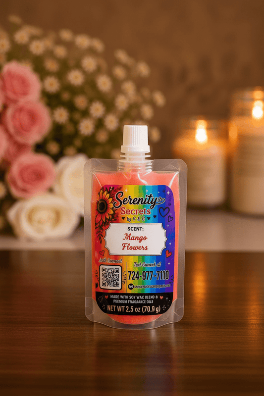Bloomin Mango Hibiscus Squeeze Wax - Serenity Secrets by V & C