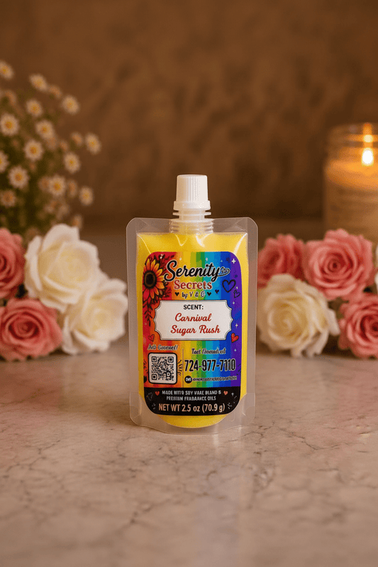 Carnival Sugar Rush Squeeze Wax - Serenity Secrets by V & C