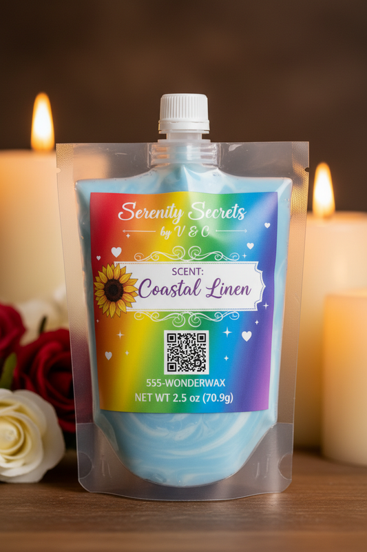 Coastal Linen Squeeze Wax - Serenity Secrets by V & C