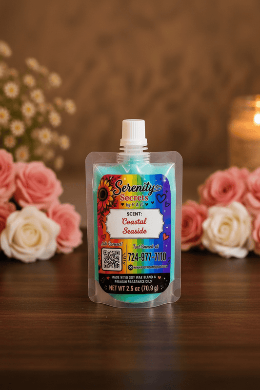 Coastal Seaside Squeeze Wax - Serenity Secrets by V & C