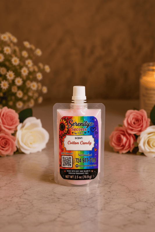 Cotton Candy Squeeze Wax - Serenity Secrets by V & C