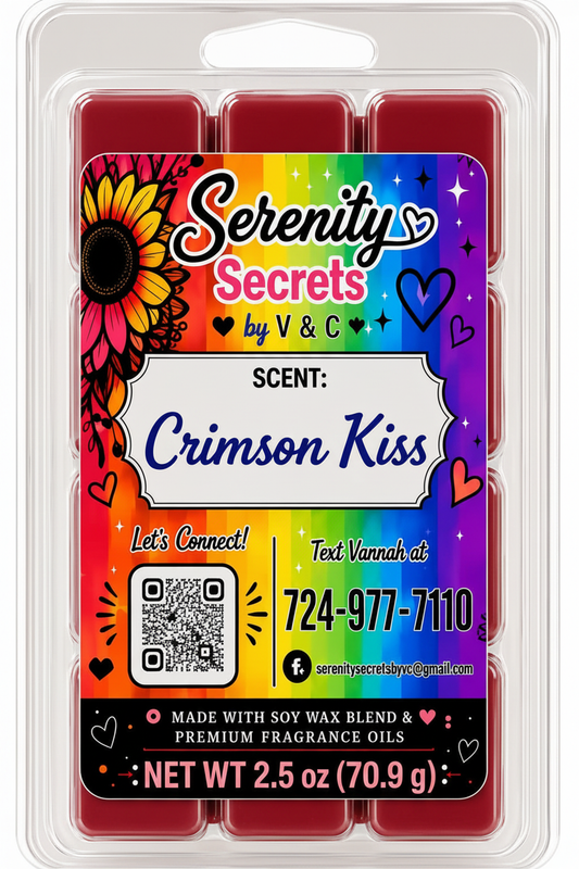 Crimson Kiss Wax Melt