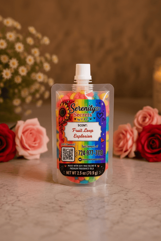Fruit Loop Explosion Squeeze Wax - Serenity Secrets by V & C