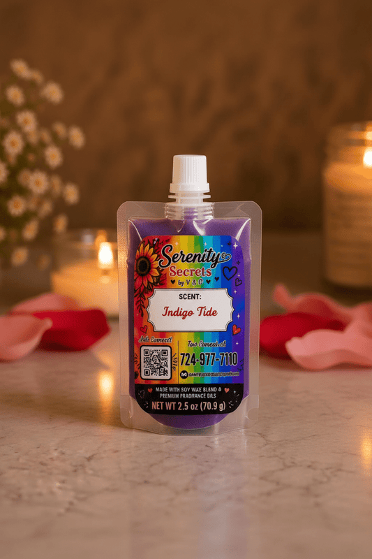 Indigo Tide Squeeze Wax - Serenity Secrets by V & C