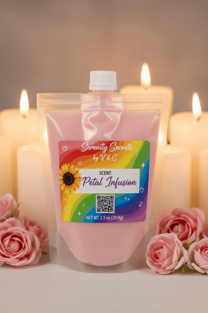 Petal Infusion Squeeze Wax - Serenity Secrets by V & C