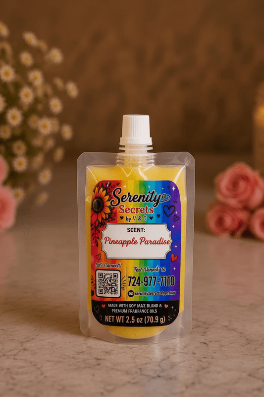 Pineapple Paradise Squeeze Wax - Serenity Secrets by V & C