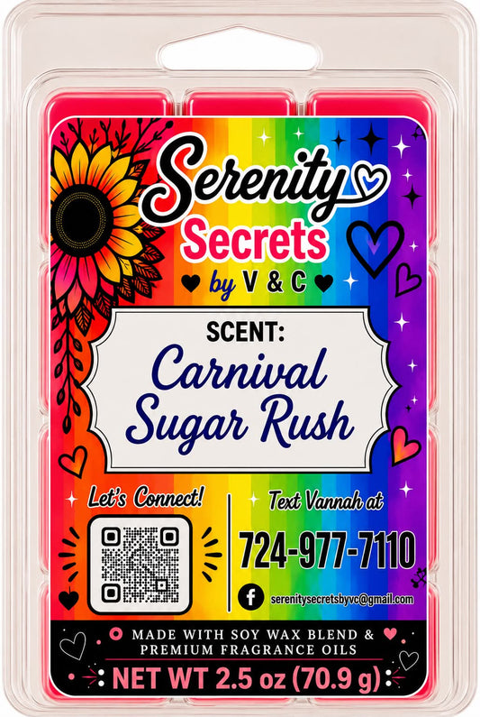 Carnival Sugar Rush Wax Melt