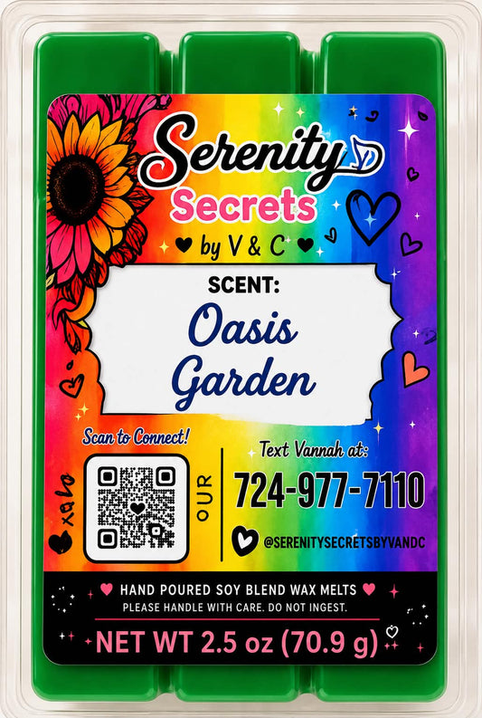 Oasis Garden Wax Melt