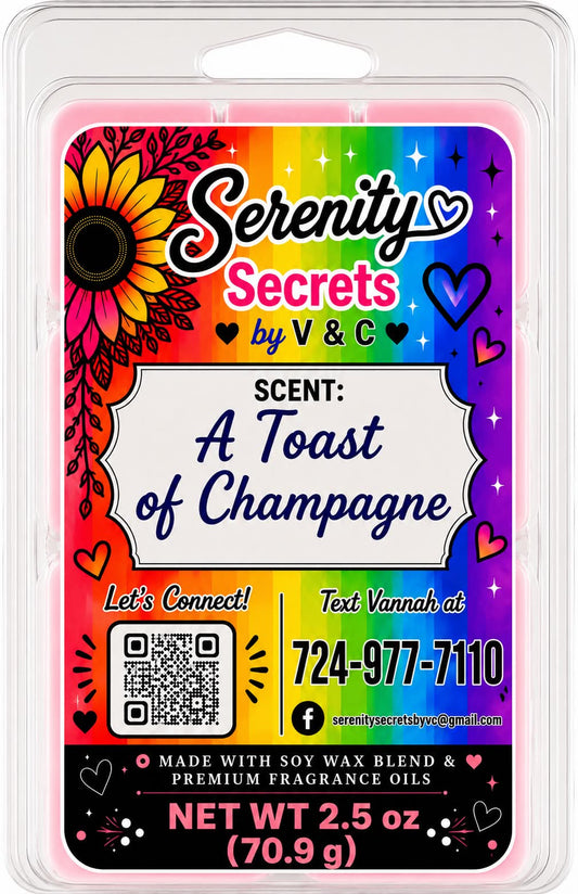 A Toast of Champagne Wax Melt