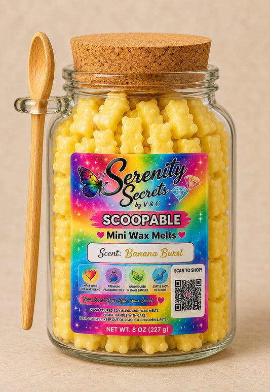 Scoopable Mini Wax Melts – Mini Gummy Bears - Serenity Secrets by V & C