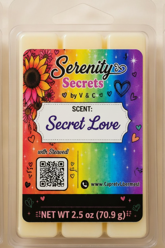 Secret Love Wax Melt - Serenity Secrets by V & C