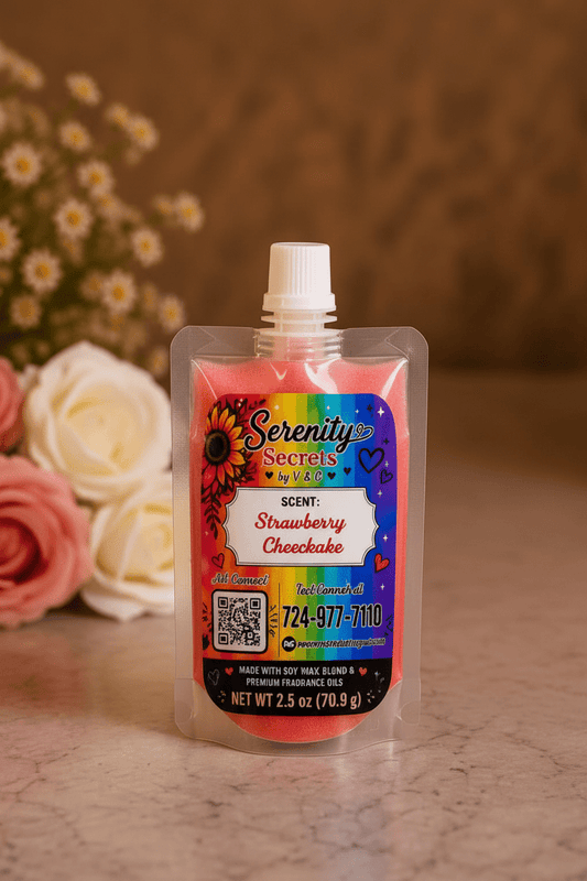 Strawberry Cheesecake Squeeze Wax - Serenity Secrets by V & C