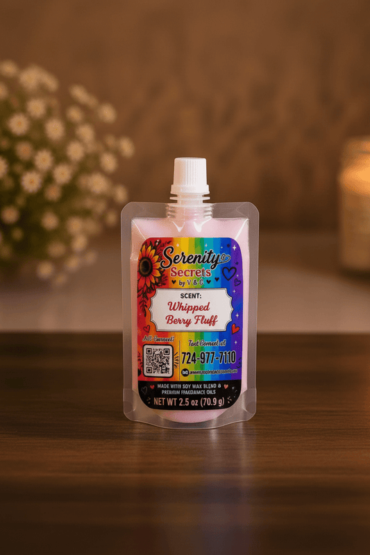 Whipped Berry Fluff Squeeze Wax - Serenity Secrets by V & C