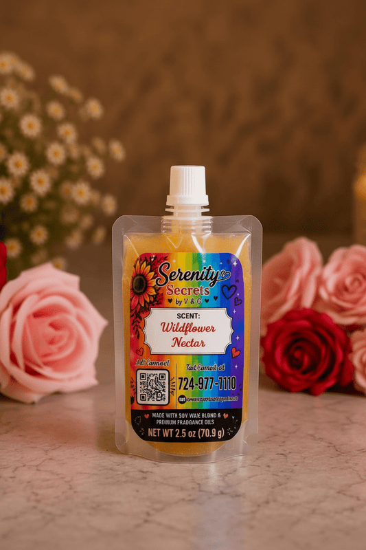 Wildflower Nectar Squeeze Wax - Serenity Secrets by V & C